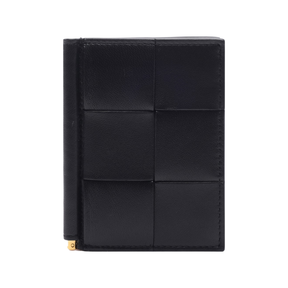 777673 VCQC1 8425 24S [15% 쿠폰] Bottega Veneta Intrecciato Money Clip Wallet Black
