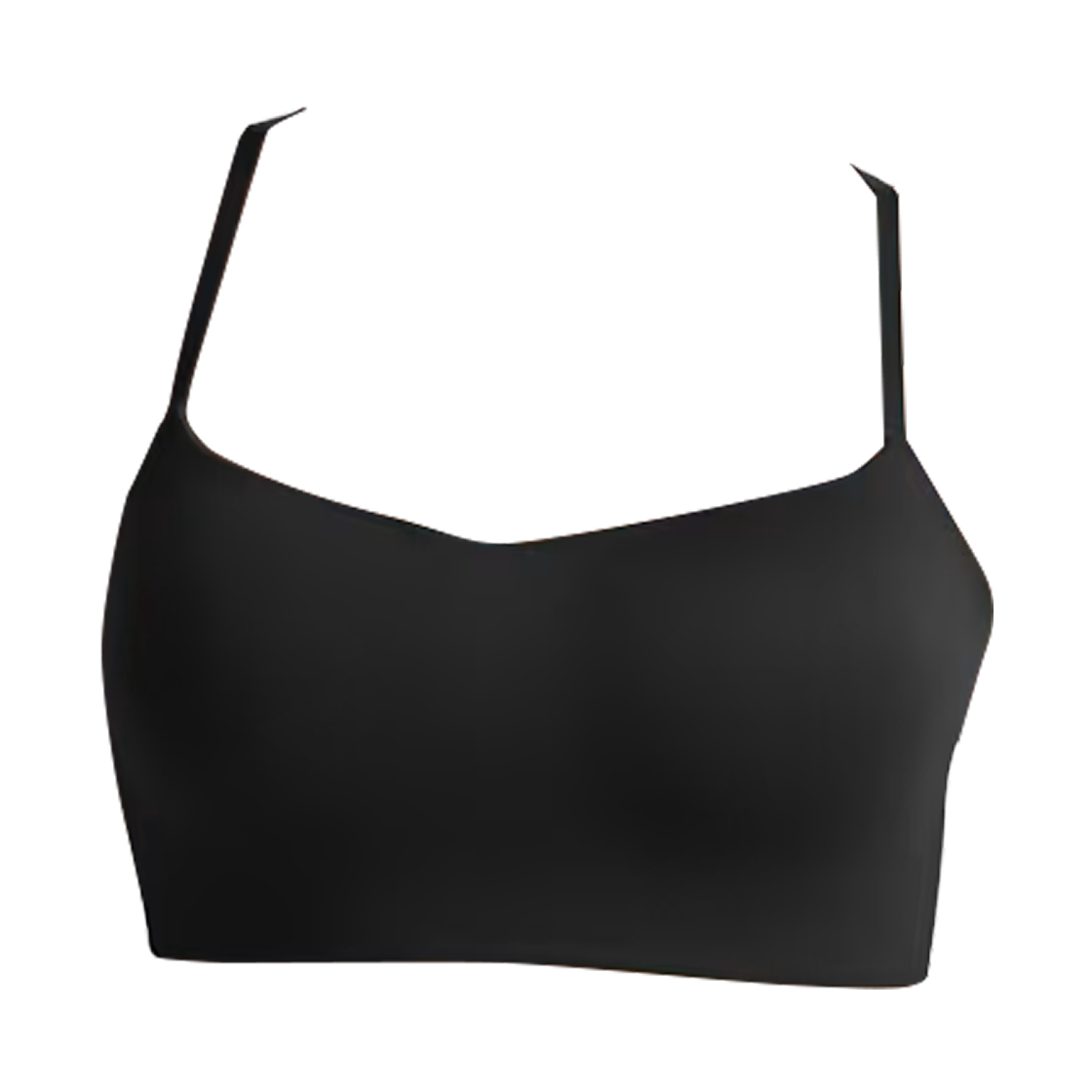 (W) 나이키스킴스 매트 컨투어 카미 브라 NSKM 옵시디언((W) NikeSKIMS Matte Contour Cami Bra NSKM Obsidian)