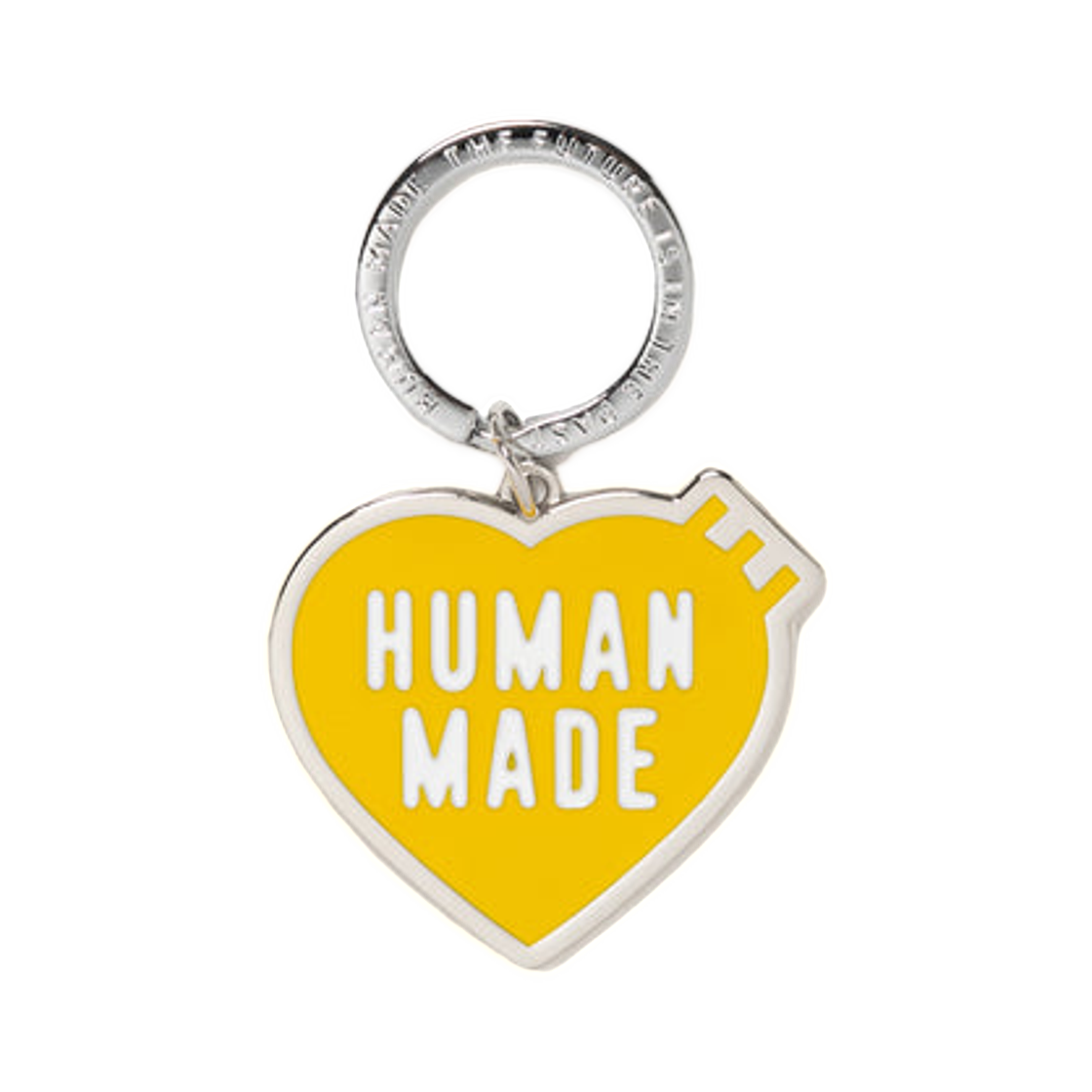 휴먼 메이드 하트 키링 옐로우(Human Made Heart Keyring Yellow) - 1