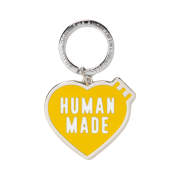 Human Made Heart Keyring Yellow