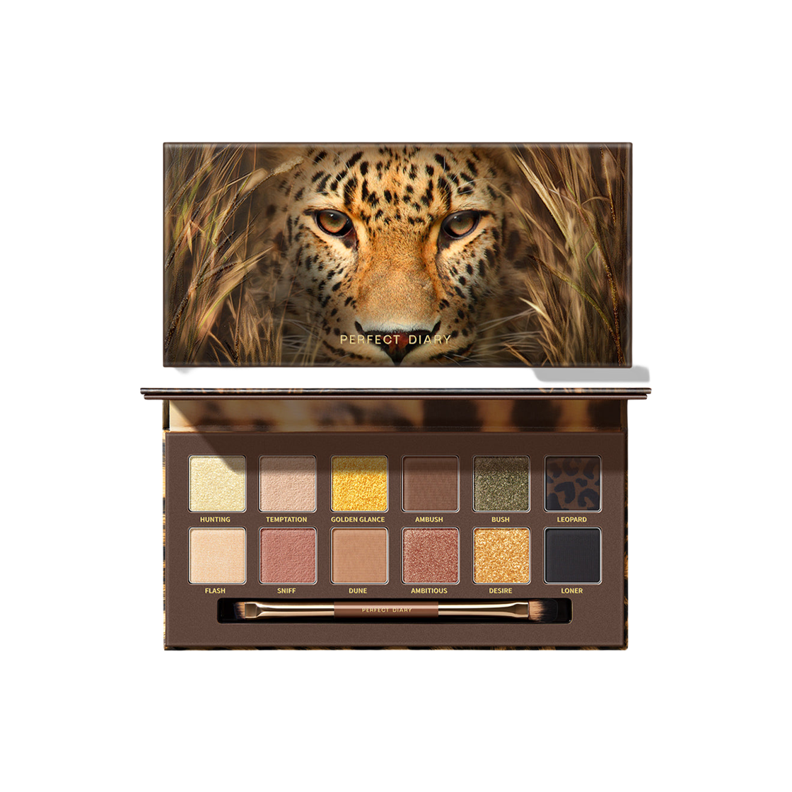 퍼펙트 다이어리 익스플로러 아이섀도우 팔레트 15 레오파드(Perfect Diary Explorer Eyeshadow Palette 15 Leopard)