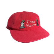 RBBT Chess Master Cap Washed Red