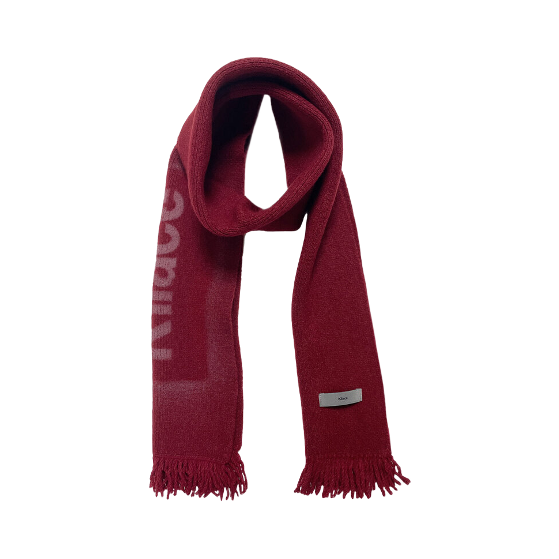 키아세 스프레이 페인트 스카프 레드(Kiiace Spray Paint Scarf Red)
