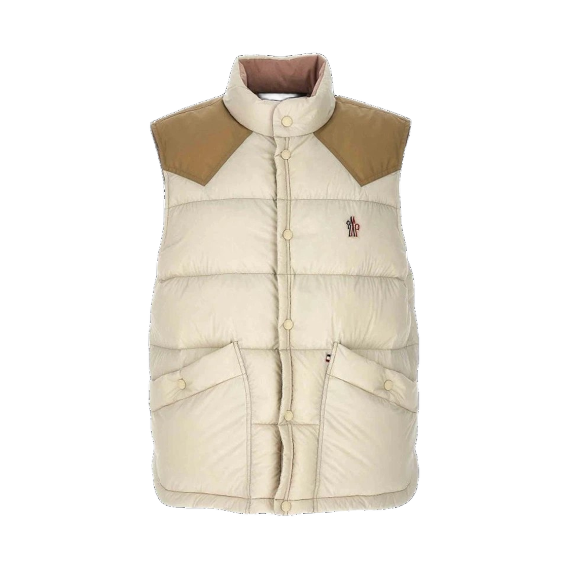 VENY 1A00004 596K7 21F [15% 쿠폰] Moncler Veny Down Vest Powder White - 24SS