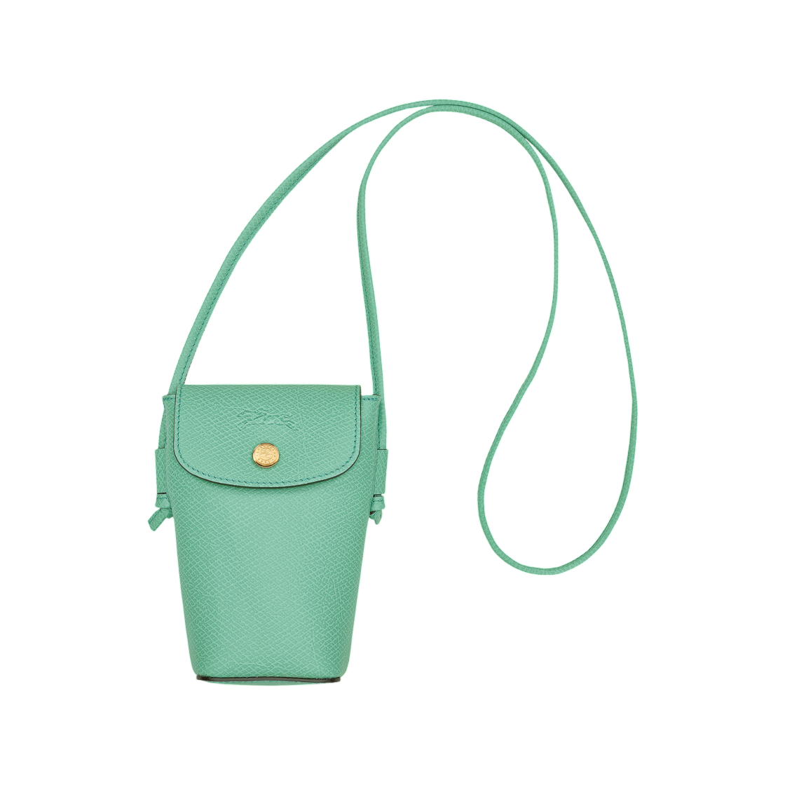 롱샴 에퓌르 폰 케이스 레더 레이스 민트(Longchamp Epure Phone Case with Leather Lace Mint) - 1