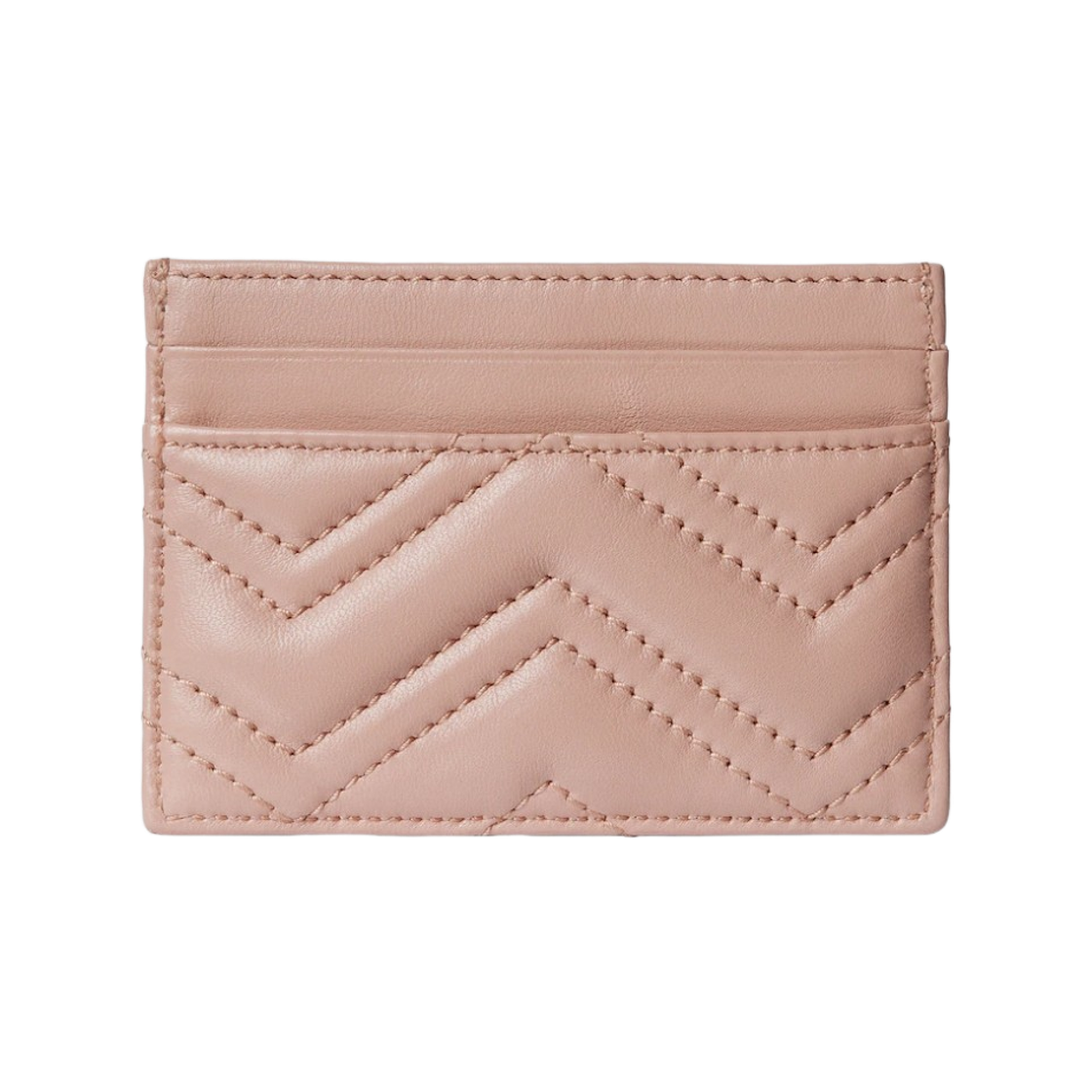 구찌 GG 마몽 카드 케이스 핑크 베이지(Gucci GG Marmont Card Case Pink Beige) - 2