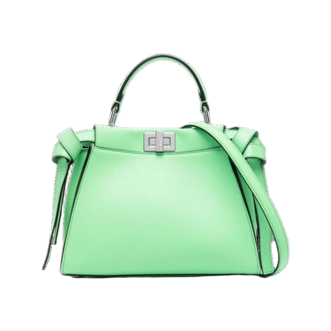 8BN244 ANSD F1L1C 23S [15% 쿠폰] Fendi Peekaboo Mini Tote Bag Green