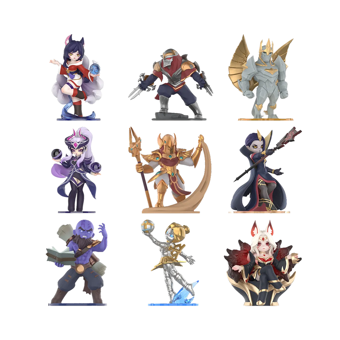 팝마트 리그 오브 레전드 미드라인 아이콘 시리즈 미개봉 랜덤박스 (8개입)(Pop Mart League Of Legends Midlane Icons Series Figures Sealed Case (8 Blind Boxes)) - 2