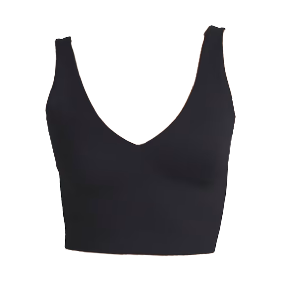 (W) 나이키스킴스 매트 브이넥 롱 라인 브라 NSKM 옵시디언((W) NikeSKIMS Matte V-Neck Longline Bra NSKM Obsidian) - 1
