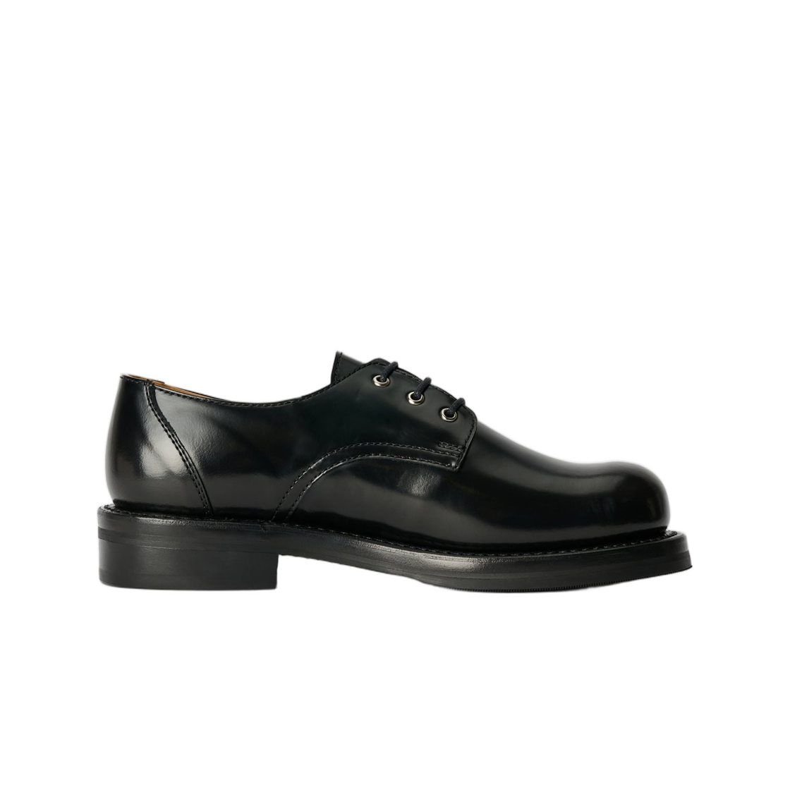 아워레가시 리셉션 슈 글레이즈드 블랙 레더(Our Legacy Reception Shoe Glazed Black Leather)