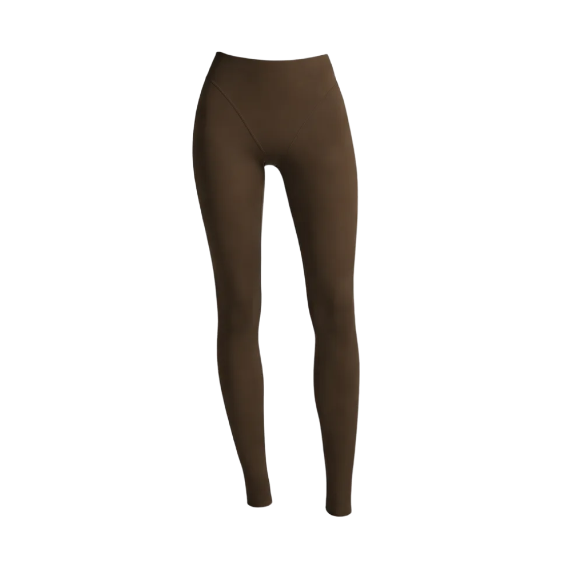 (W) 나이키스킴스 매트 V 패널 스터럽 레깅스 NSKM 다크 세피아((W) NikeSKIMS Matte V-Panel Stirrup Leggings NSKM Dark Sepia)