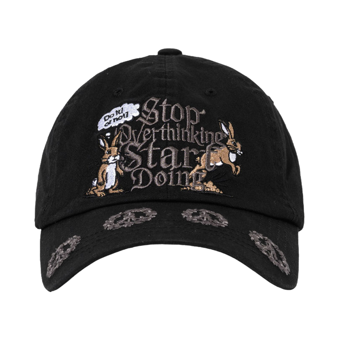 BSR2526FWCP030 Bsrabbit Overthinking Cotton Cap Black
