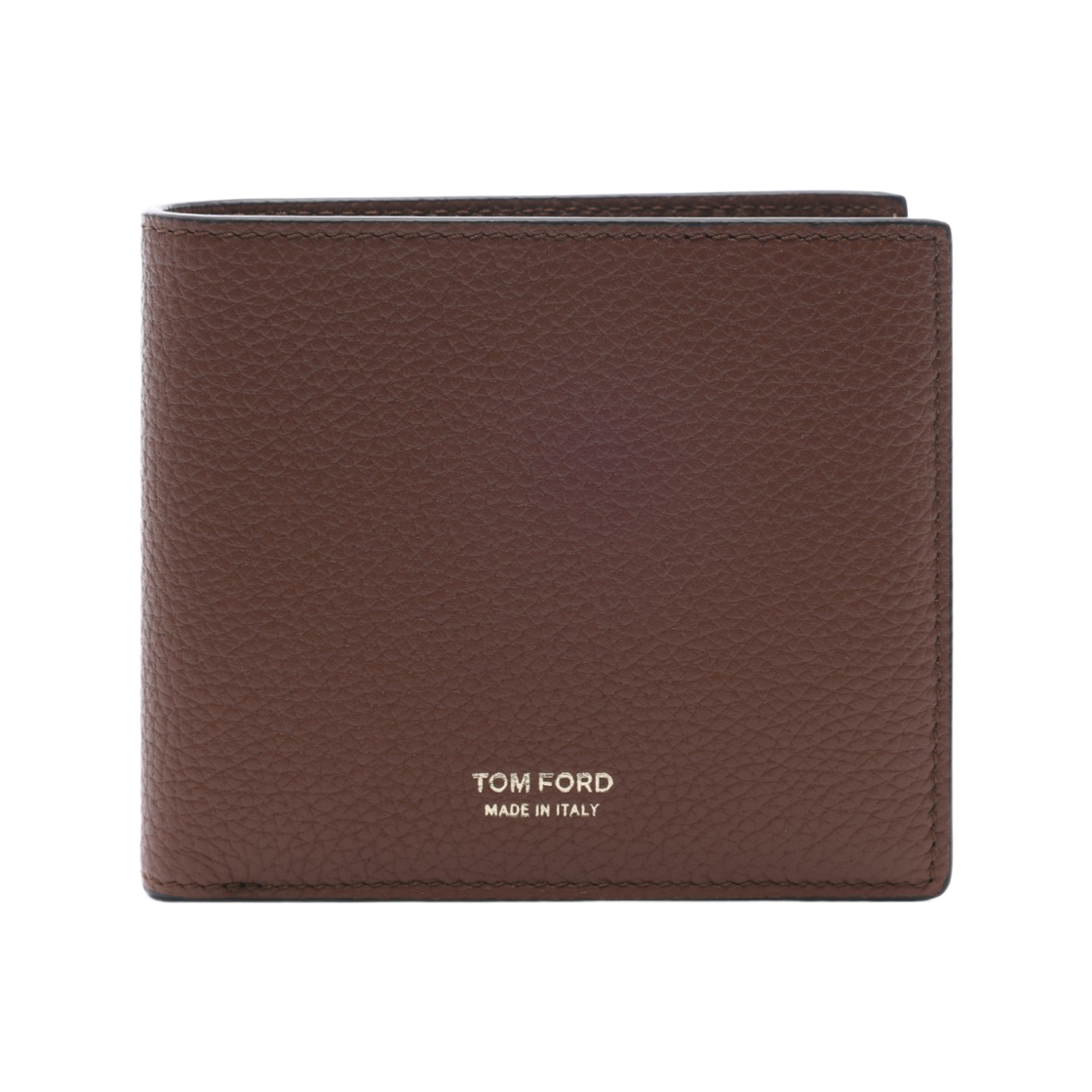 Y0228 LCL158G 1B108 25F [15% 쿠폰] Tom Ford Grain Leather Classic Bifold Wallet Mid Brown