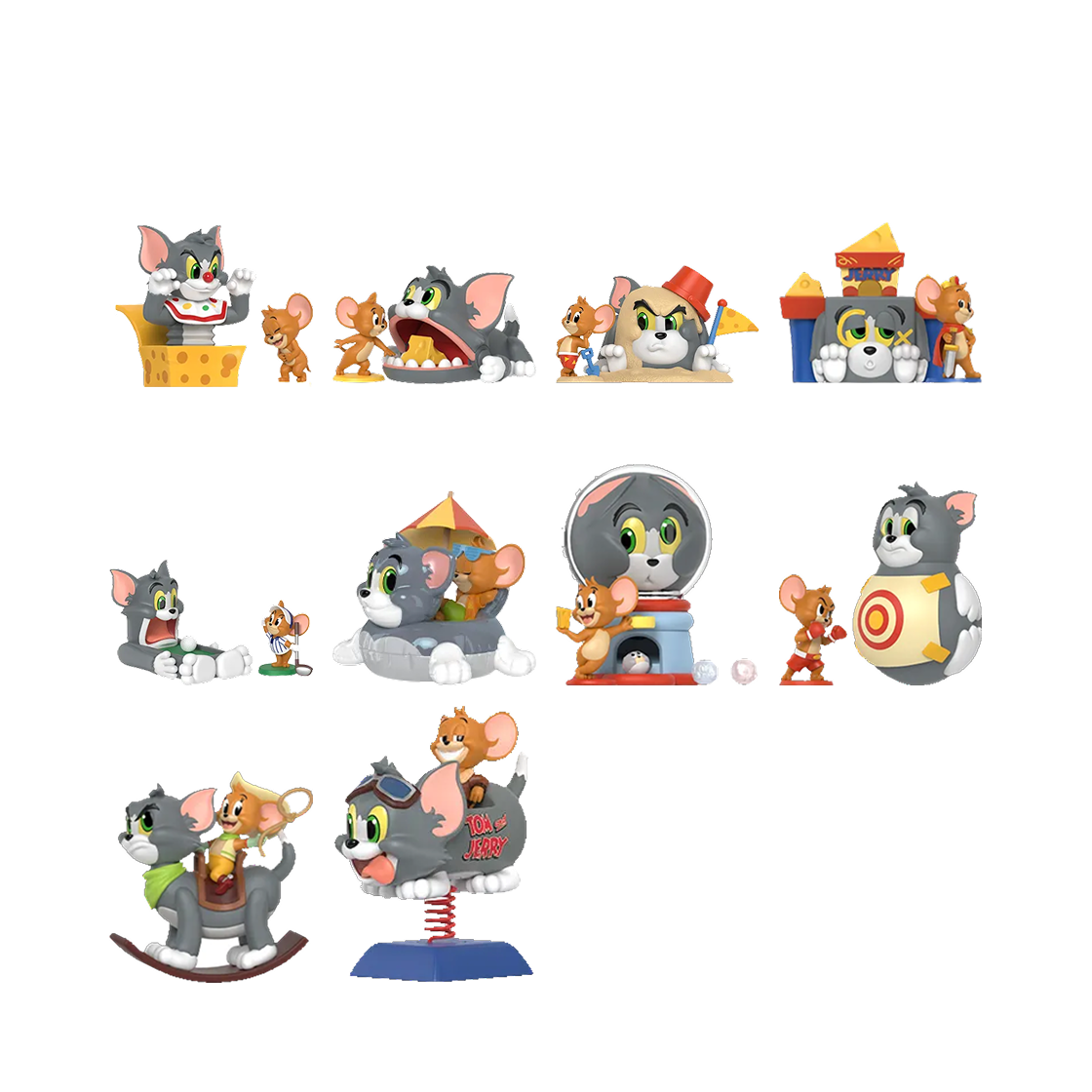 팝마트 톰과 제리 놀이공원 시리즈 미개봉 랜덤박스 (1개입)(Pop Mart Tom & Jerry Funfair Series Figures Sealed Case (1 Blind Box)) - 2