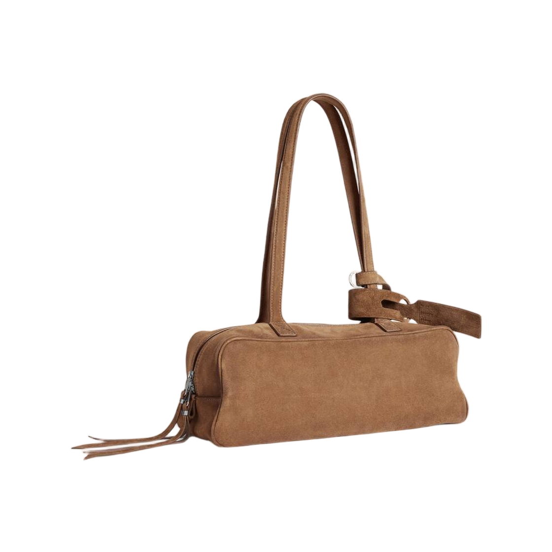 발렌시아가 캐리 볼링백 스몰 카멜(Balenciaga Carrie Bowling Bag Small In Camel) - 3