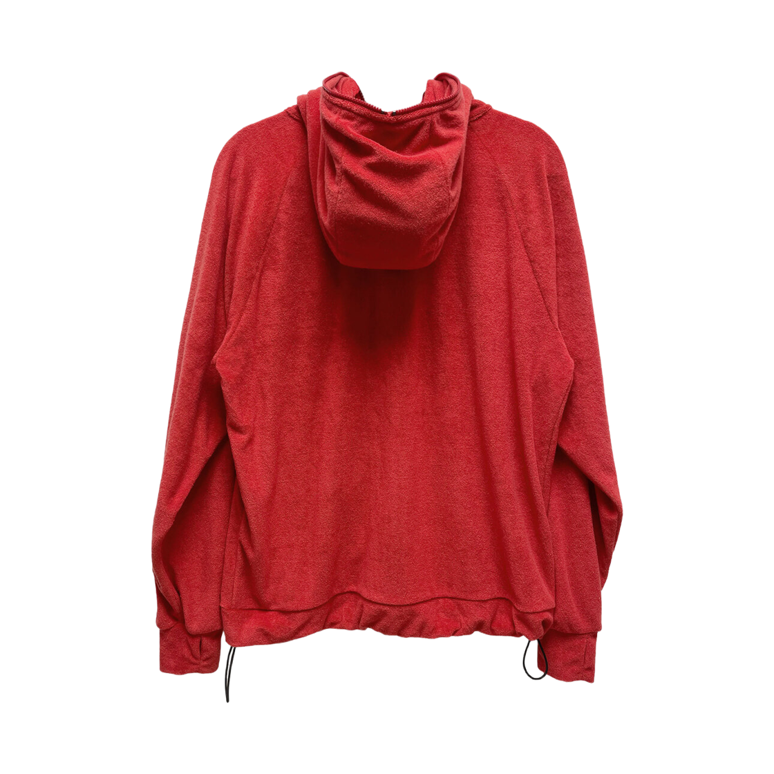 키아세 타월 풀 집업 후드 레드(Kiiace Towel Full-zip Hoodie Red) - 2