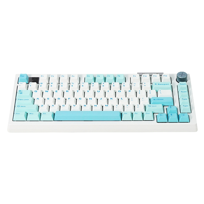 긱스타 JK07 PBT 유무선 RGB 탑 마운트 게이밍 기계식 키보드,에메랄드 바다(Geekstar JK07 Wireless RGB PBT Mechanical Keyboard (Emerald Sea)) - 2