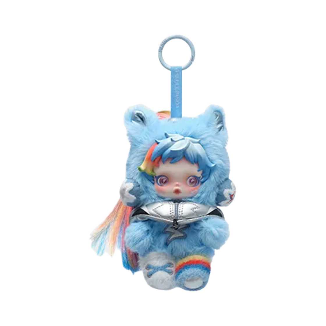 - Pop Mart Skullpanda x My Little Pony Series Plush Doll Pendant Rainbow Dash (Opened Case)