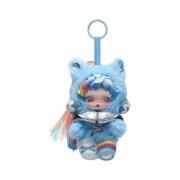 Pop Mart Skullpanda x My Little Pony Series Plush Doll Pendant Rainbow Dash (Opened Case)