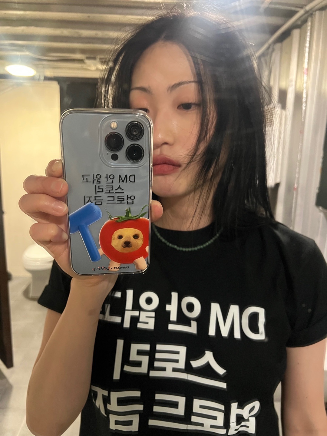 [EARPEARP X KIMS FRUITS] No Story Uploading Without Reading DMs Jelly Case 착용 스타일 - 3