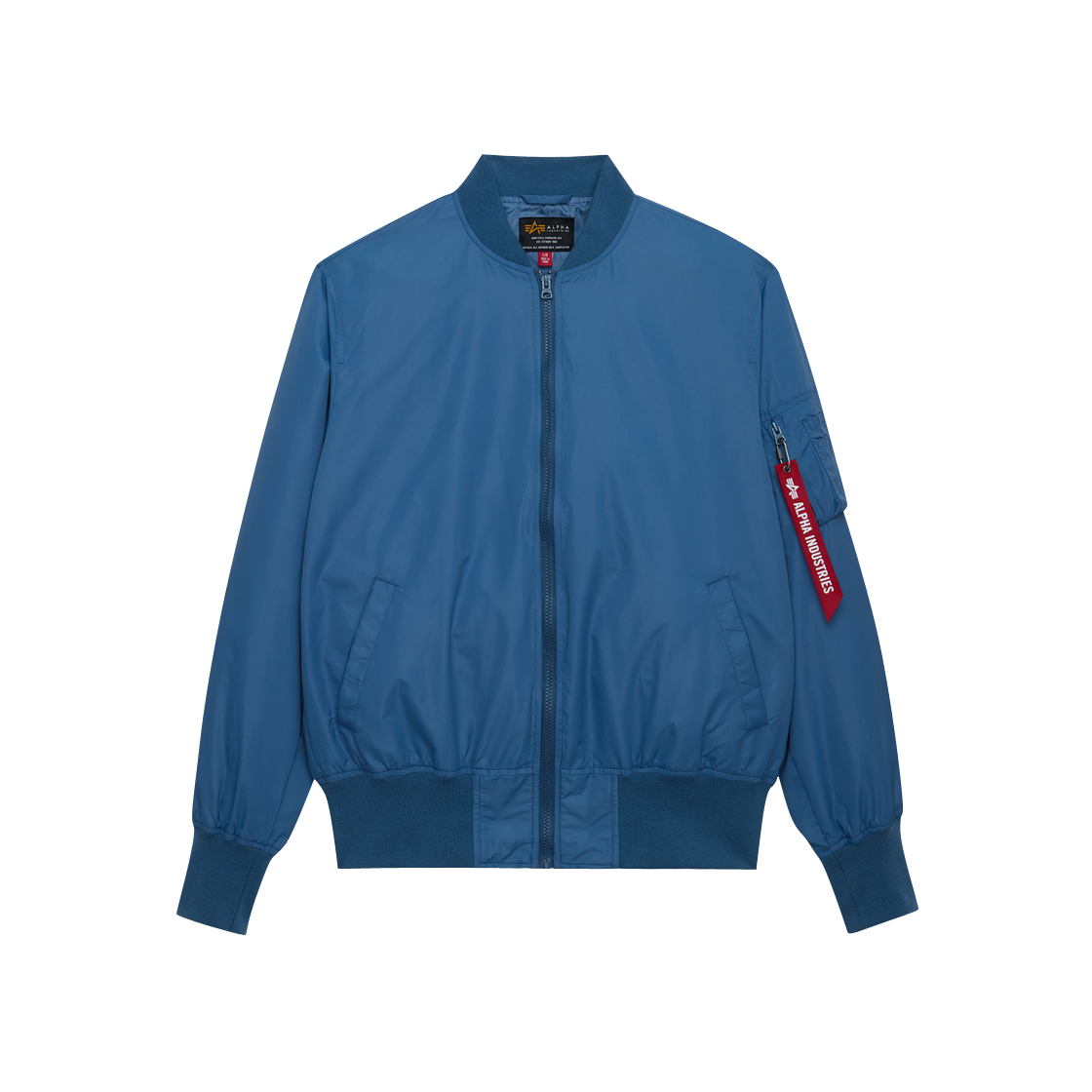 AI26I1000008DEB ALPHA INDUSTRIES L-2B Hunter Relaxed Flight Jacket Denim Blue