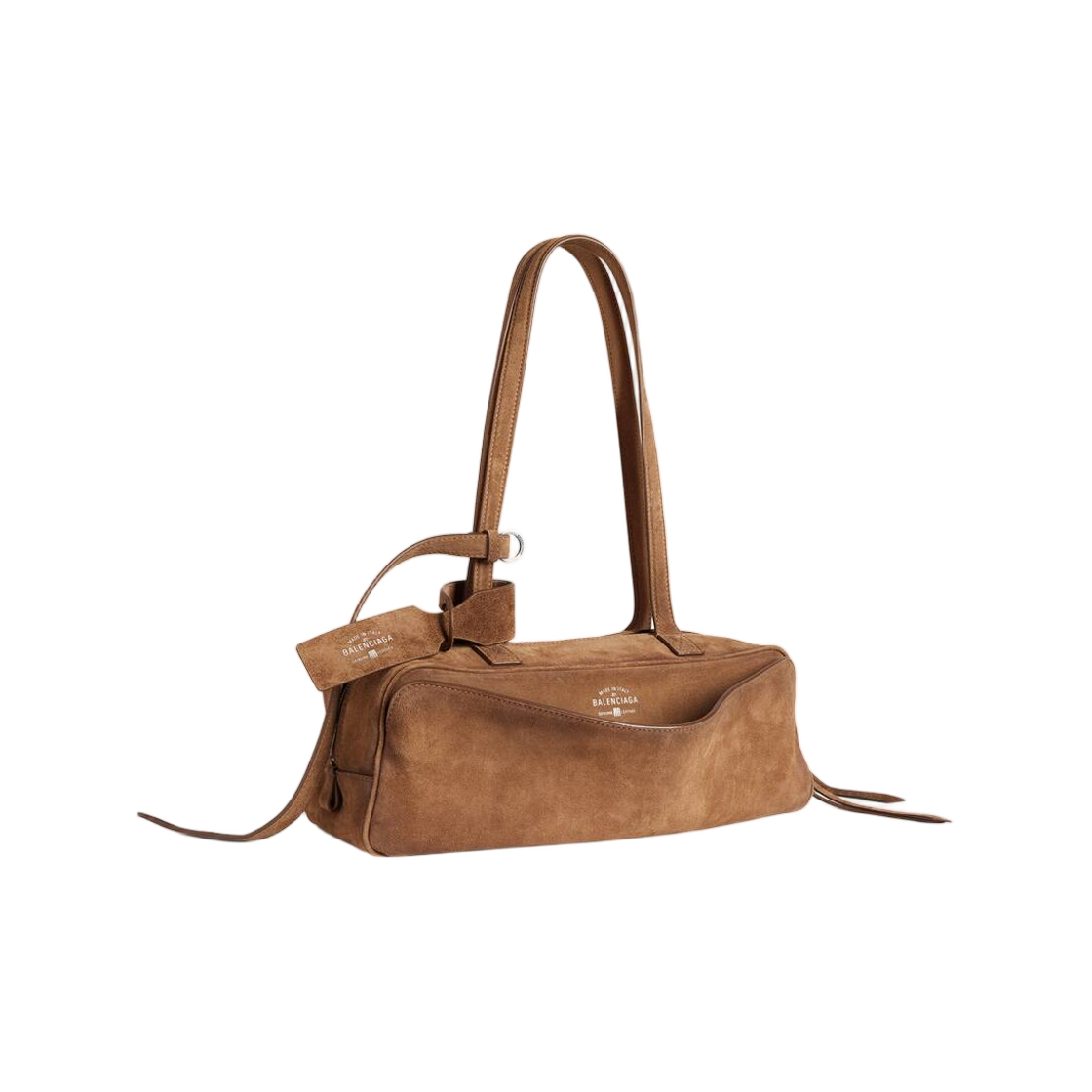 발렌시아가 캐리 볼링백 스몰 카멜(Balenciaga Carrie Bowling Bag Small In Camel) - 2