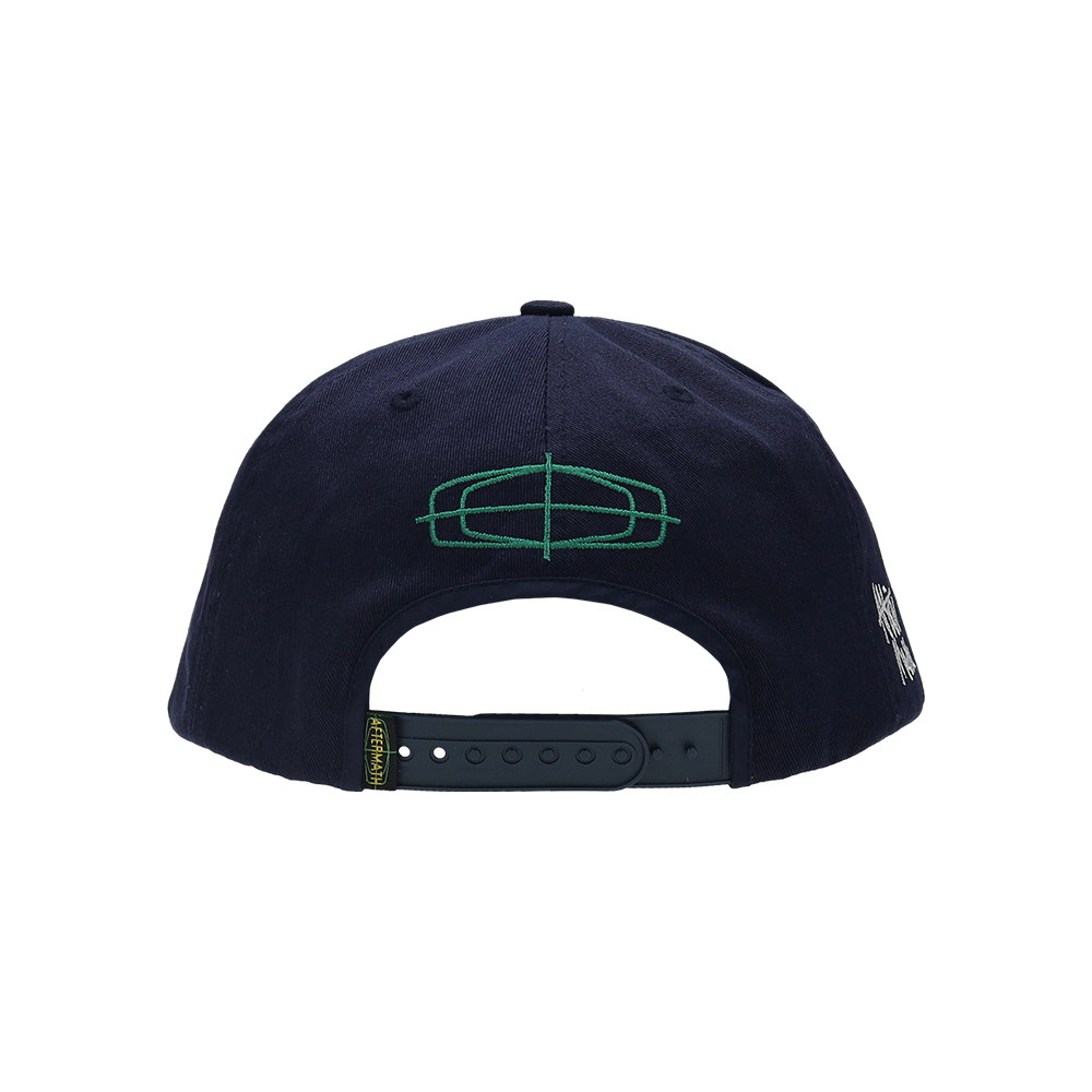 애프터매스 에이티엠 777 로고 볼 캡 네이비(Aftermath Atm 777 Logo Ball Cap Navy) - 2