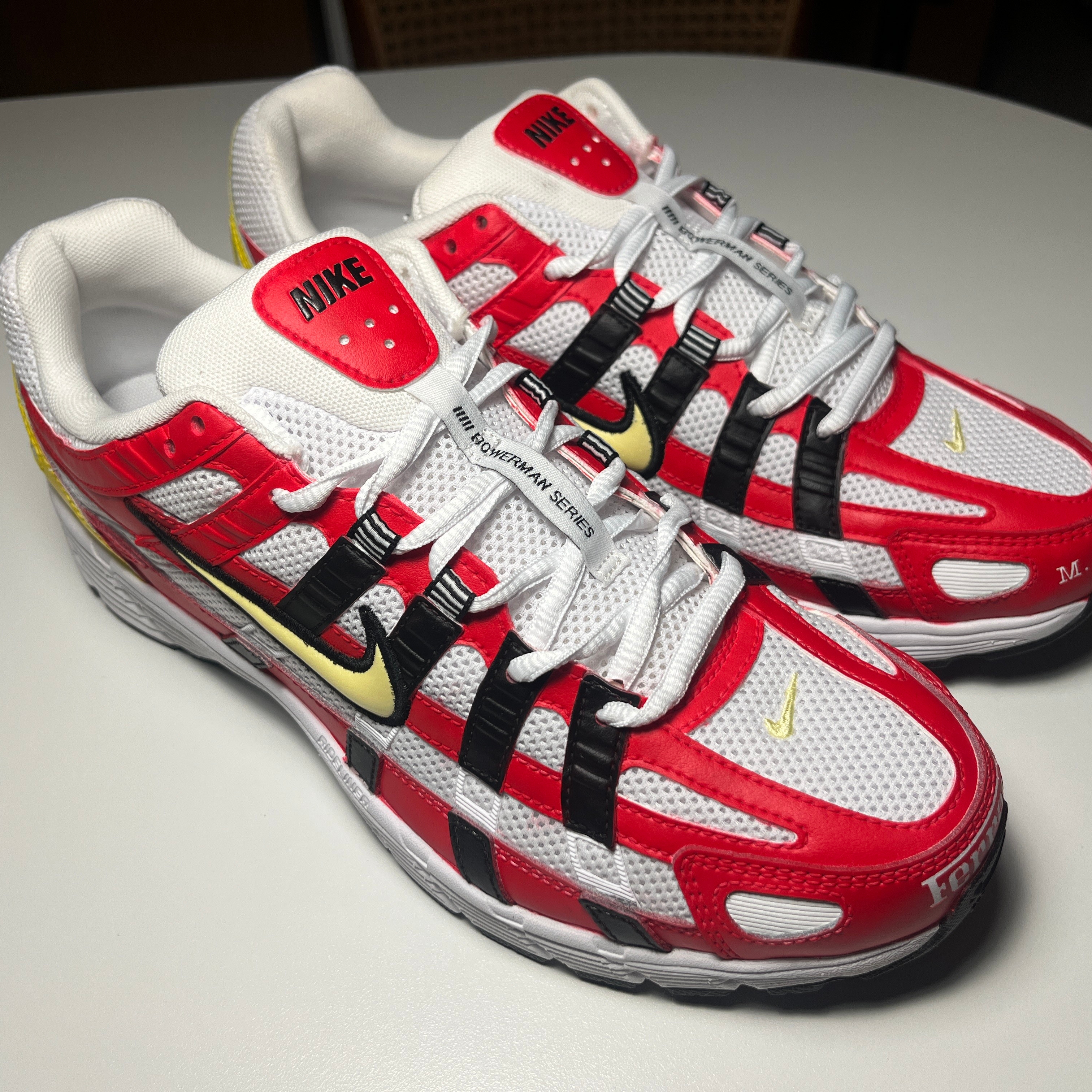 Nike P-6000 White Lemon Chiffon 착용 스타일 - 1