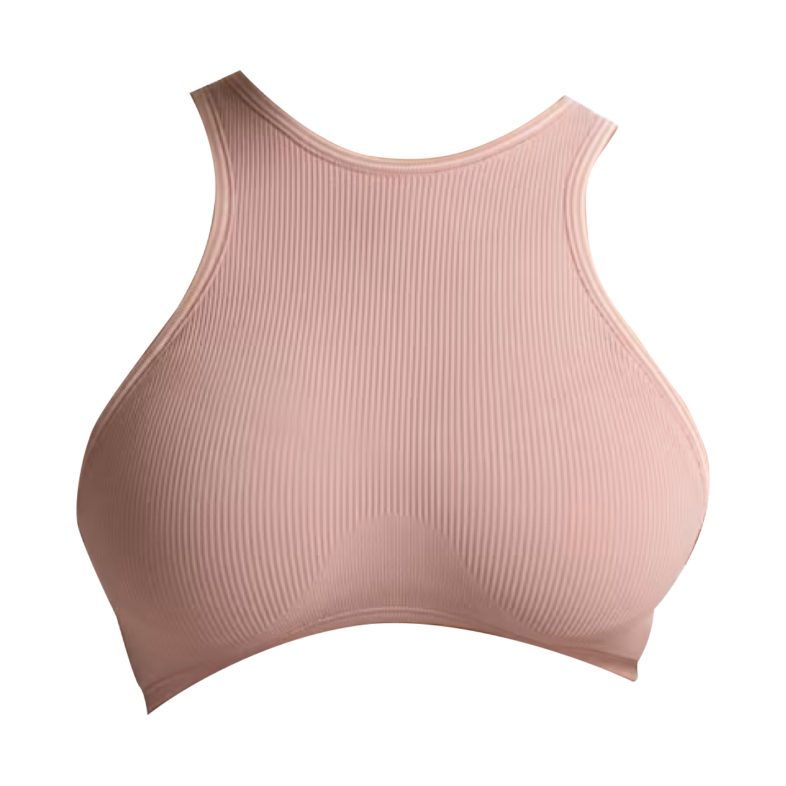 (W) 나이키스킴스 골지 심리스 레이서넥 브라 NSKM 히말라얀 NSKM 에크루((W) NIkeSKIMS Ribbed Seamless Racer-Neck Bra NSKM Himalayan NSKM Ecru)