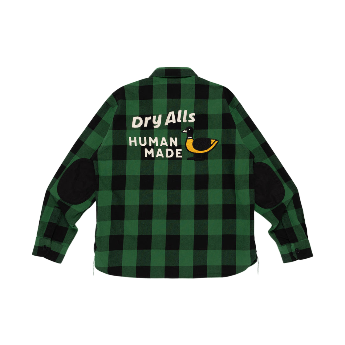 휴먼 메이드 체크 하프집 셔츠 그린(Human Made Check Half-Zip Shirt Green) - 2
