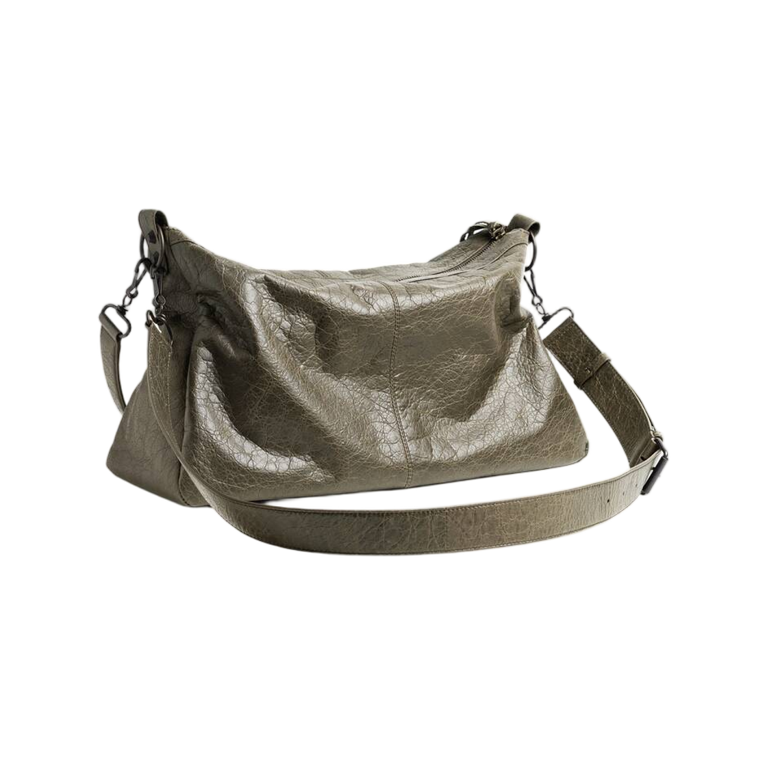 발렌시아가 르 시티 모토 미디움 아미 그린(Balenciaga Le City Moto Medium In Army Green) - 3