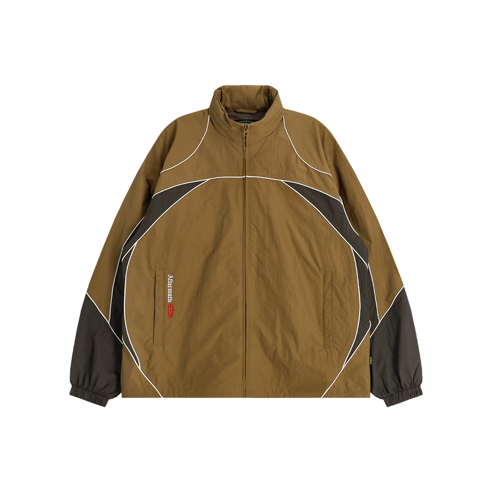 애프터매스 에이티엠 파이핑 트랙 자켓 카키