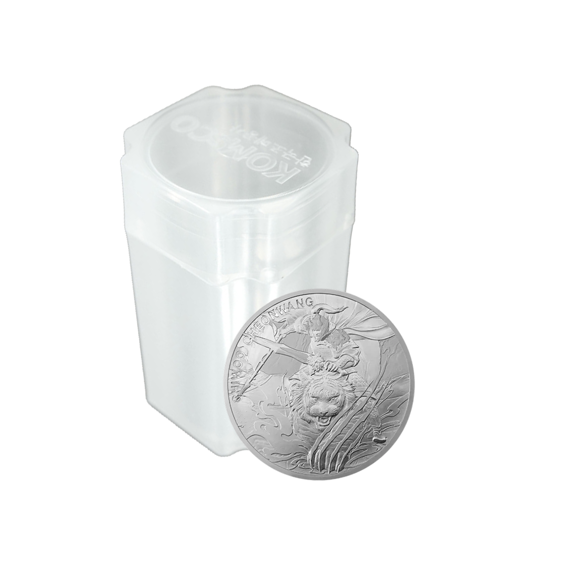 - Silver KOMSCO 2025 ChiuCheonwang Coin 1 Tube (Set of 25)
