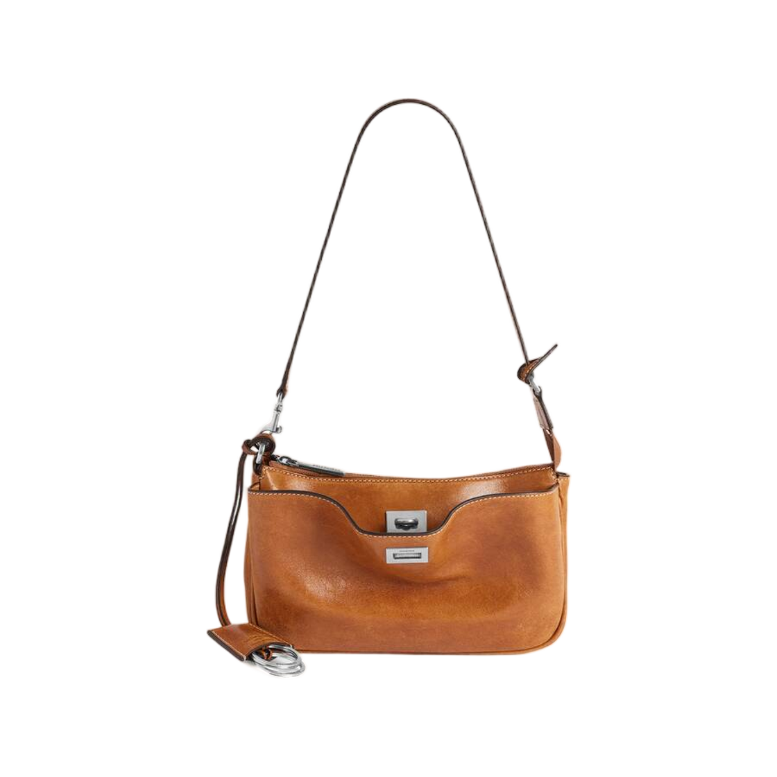 발렌시아가 로데오 슬링 포쉐트 탄 카우보이(Balenciaga Rodeo Sling Pochette In Tan Cowboy) - 1