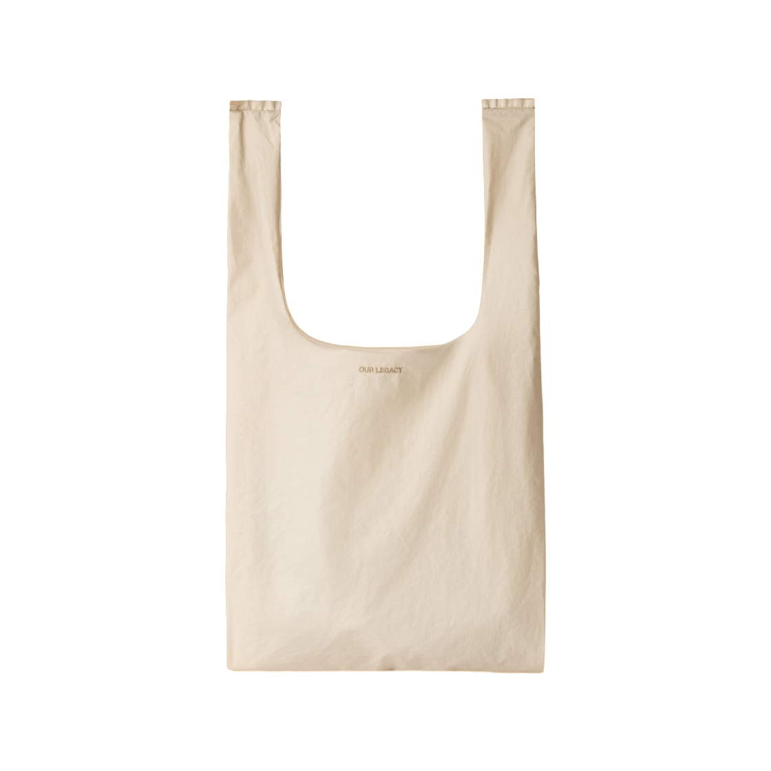A2268GPN Our Legacy Grocery Bag Porcelain Nyloguard Grid