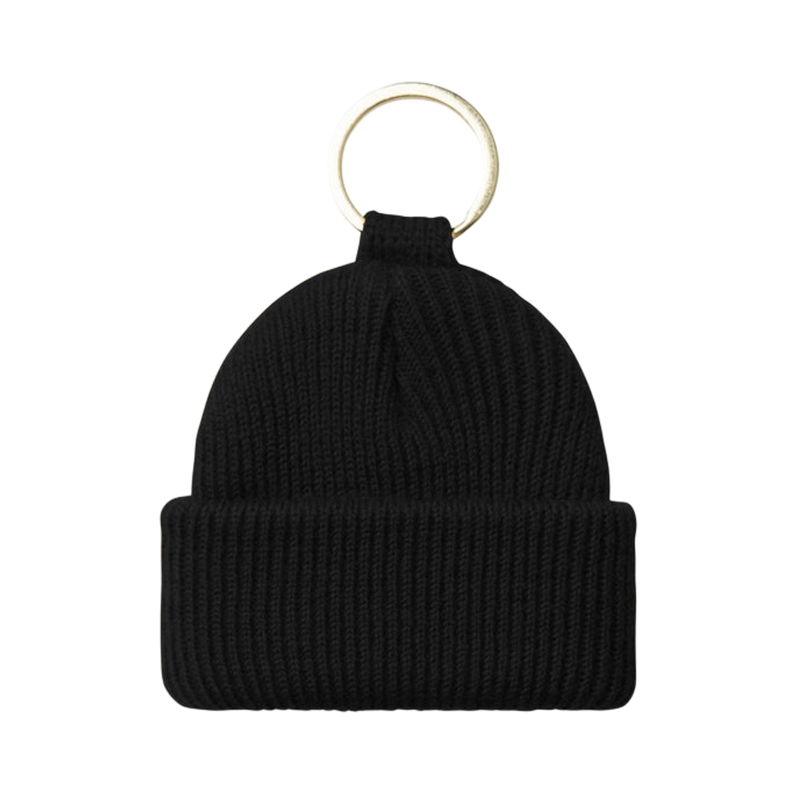 칼하트 WIP 미니 워치 햇 키체인 블랙(Carhartt WIP Mini Watch Hat Keychain Black) - 2