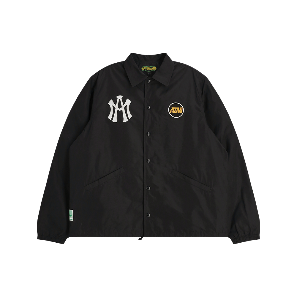 애프터매스 에이티엠 코치 자켓 블랙(Aftermath Atm Coach Jacket Black)