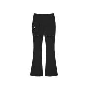 Nache Women Detachable Slim Fit Pants Black - 26SS
