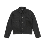 Farfromwhat Far Panel Trucker Jacket_Black