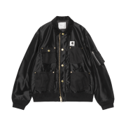 Sacai x Carhartt WIP Nylon Twill X Duck Blouson Sacai Black