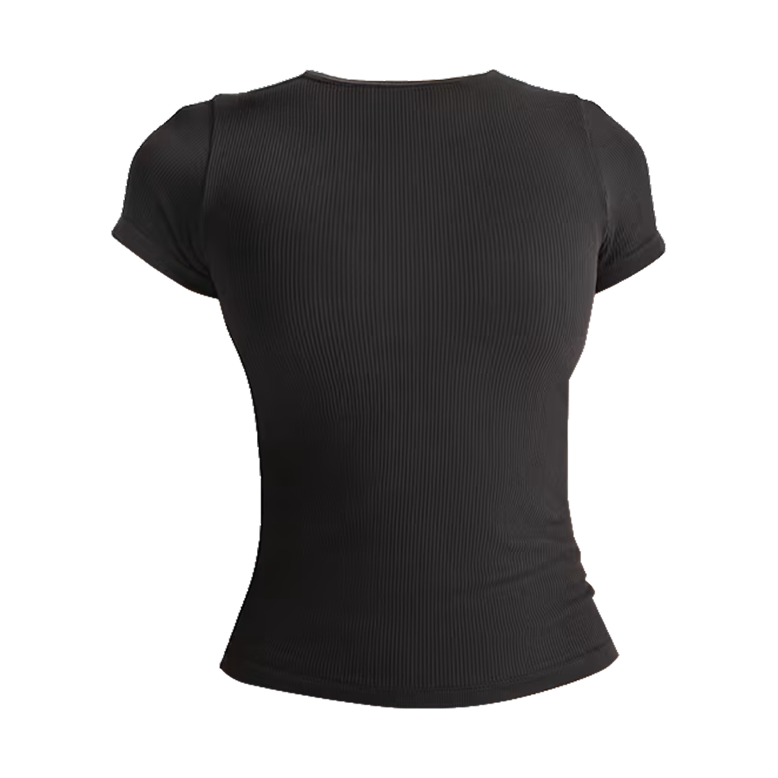 (W) 나이키스킴스 골지 심리스 반팔 탑 NSKM 옵시디언 NSKM 아머((W) NikeSKIMS Ribbed Seamless Short-Sleeve Top NSKM Obsidian NSKM Armor)