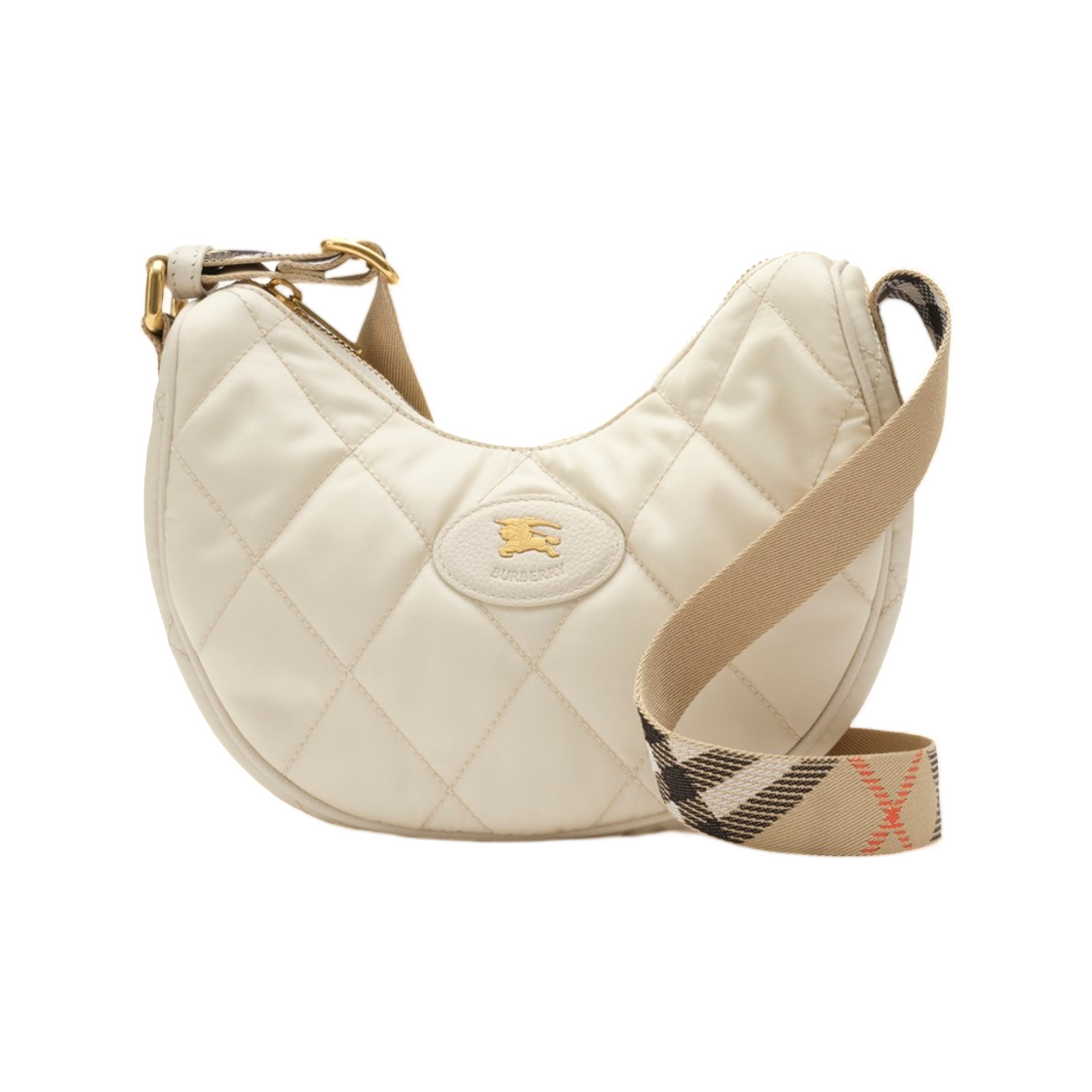 8123687 Burberry Horseshoe Crossbody Bag Soap Beige