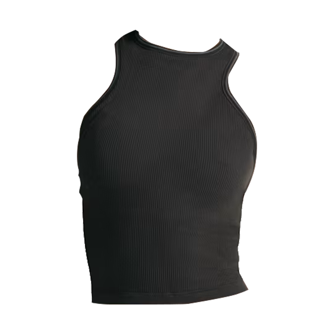 (W) 나이키스킴스 골지 심리스 레이서넥 탱크탑 NSKM 옵시디언 NSKM 아머((W) NikeSKIMS Ribbed Seamless Racer-Neck Tank Top NSKM Obsidian NSKM Armor)