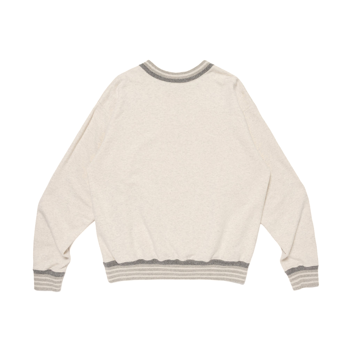 휴먼 메이드 스트라이프 립 스웨트셔츠 그레이(Human Made Striped Rib Sweatshirt Gray) - 2