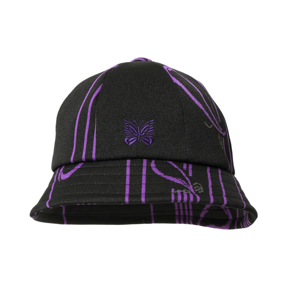 SX076D Needles Bermuda Hat Poly Jacquard Black
