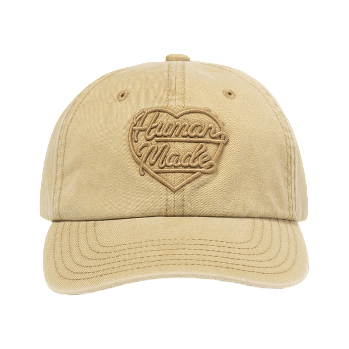 휴먼 메이드 6 패널 트윌 캡 베이지(Human Made 6 Panel Twill Cap Beige) - 3