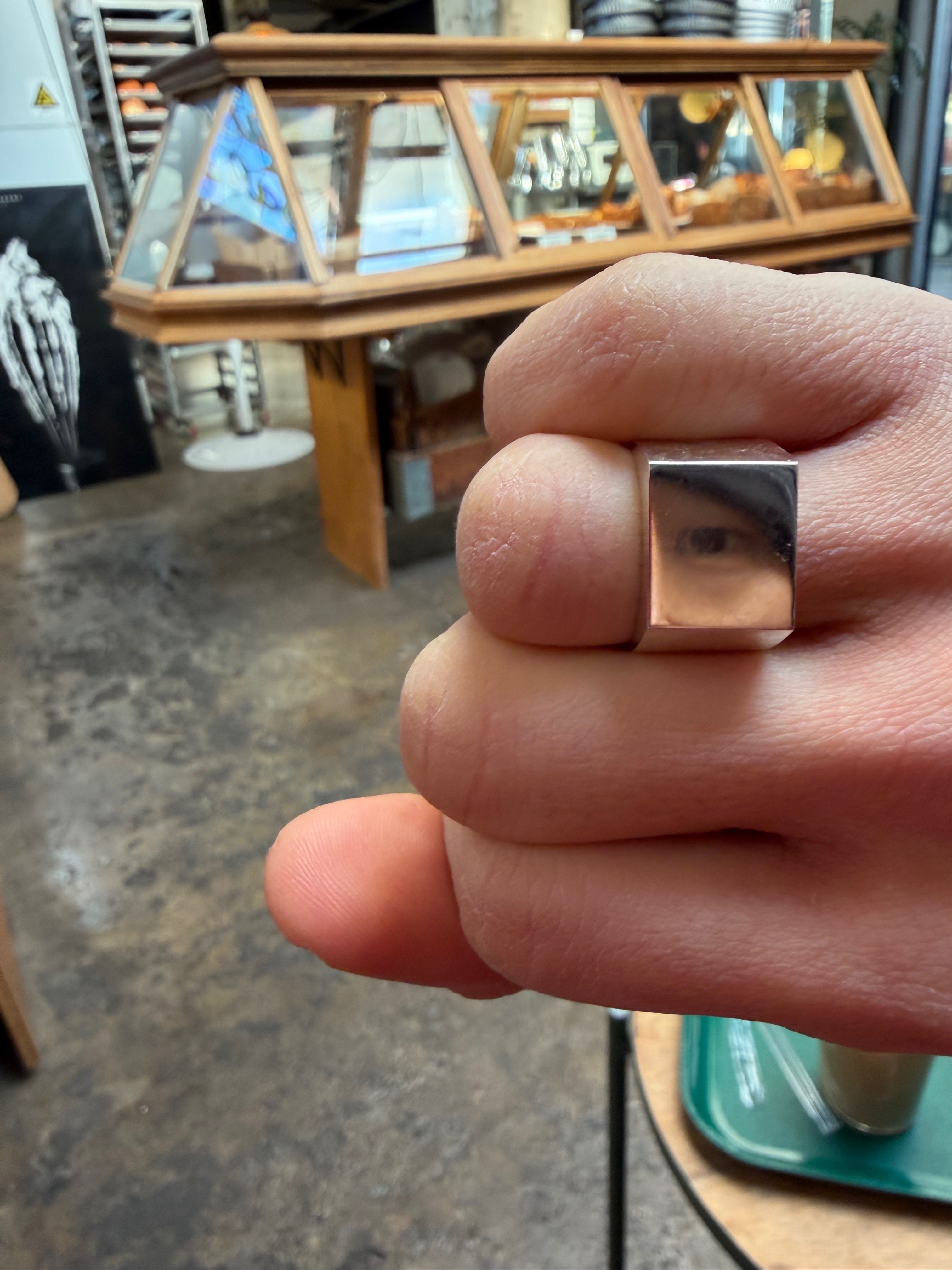 Undermycar Mu.Ac.13 - 925 Silver Ring, Undermycar Mu.Ac.12 - 925 Silver Ring 착용 스타일 - 6