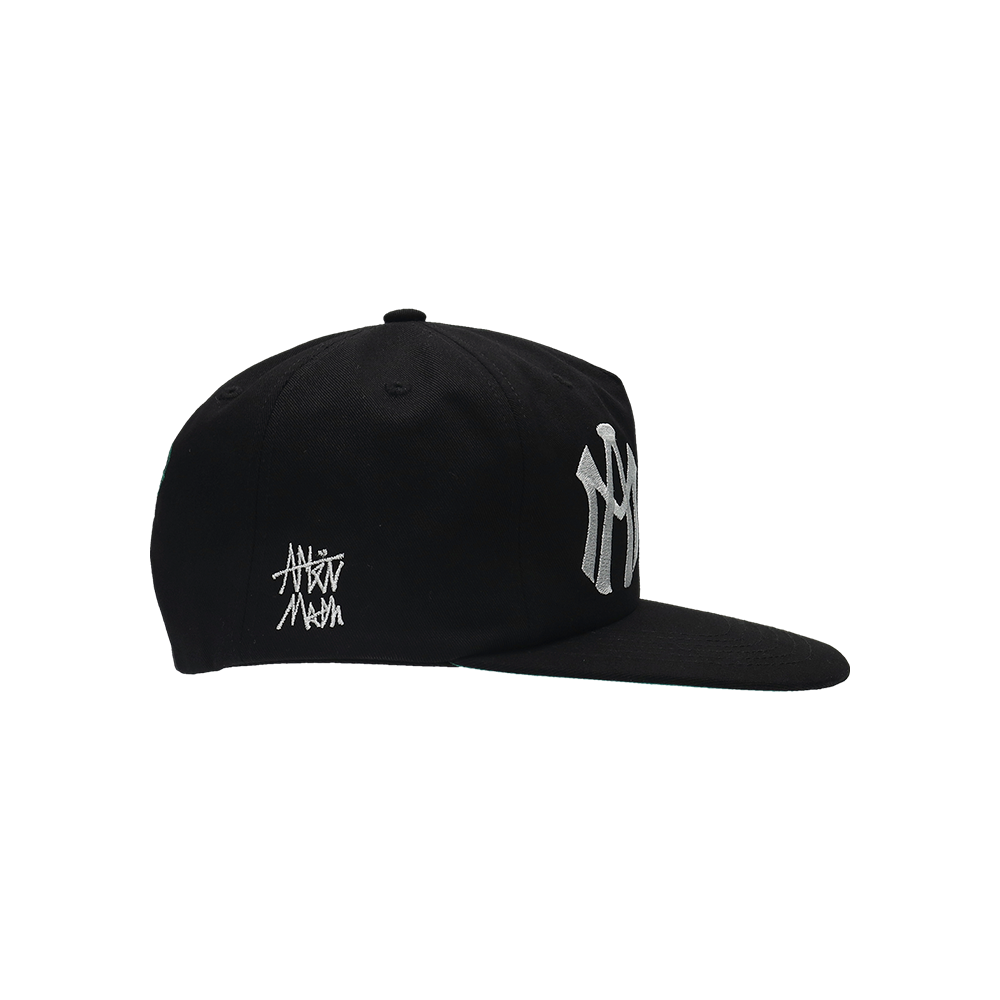 애프터매스 에이티엠 777 로고 볼 캡 블랙(Aftermath Atm 777 Logo Ball Cap Black) - 3