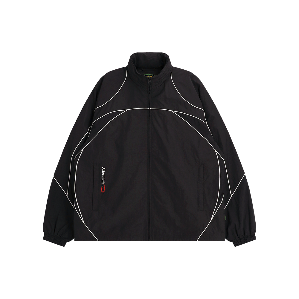 애프터매스 에이티엠 파이핑 트랙 자켓 블랙(Aftermath Atm Piping Track Jacket Black)