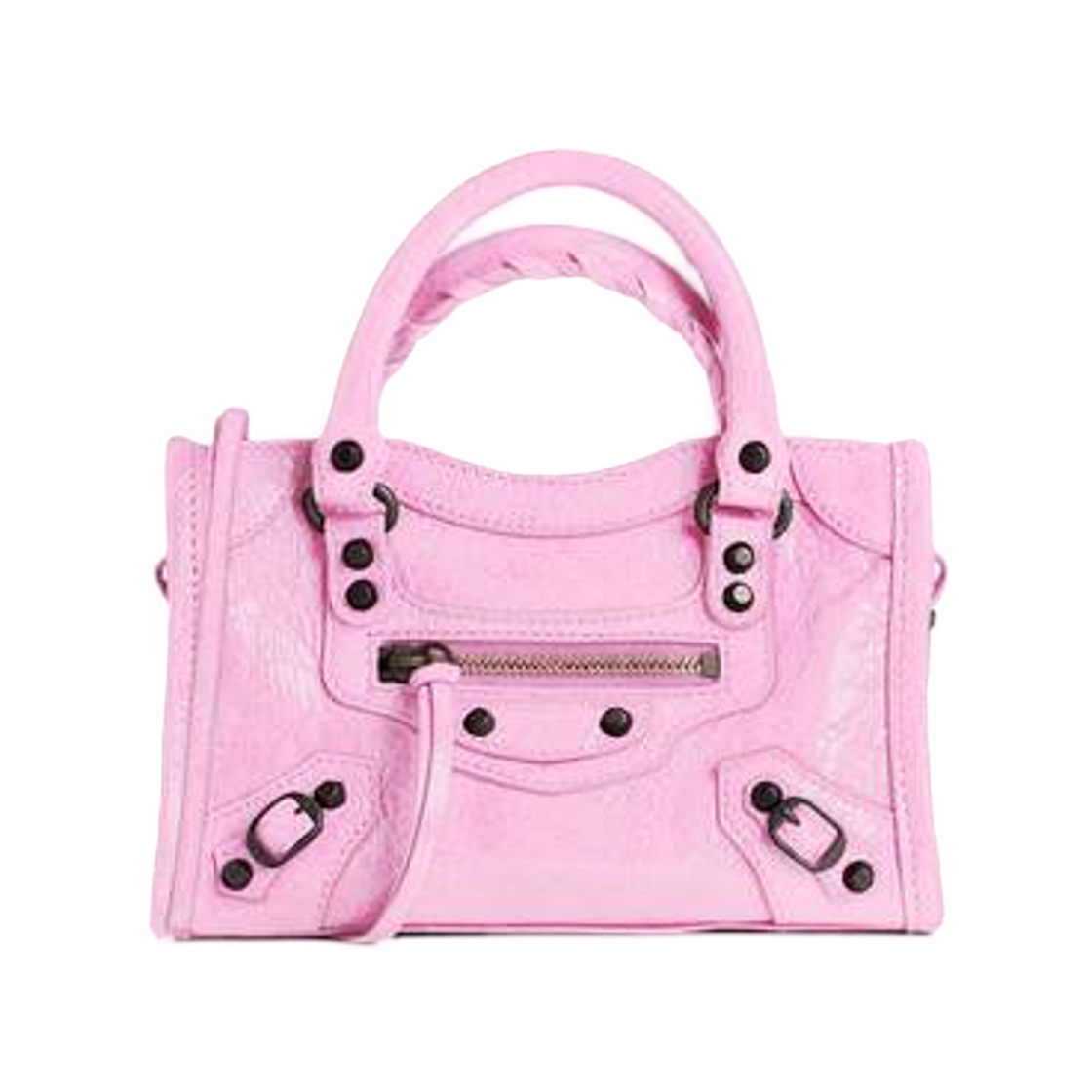 발렌시아가 르 시티 백 나노 버블리 핑크(Balenciaga Le City Bag Nano In Bubbly Pink) - 1